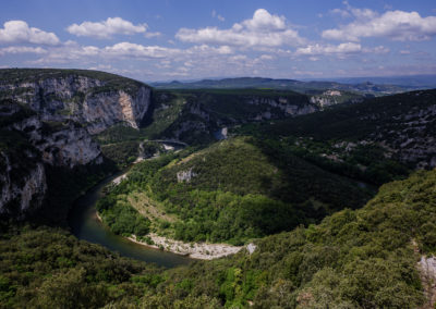 Sébastien Crego belvédère serre tourre gorges ardèche méandre