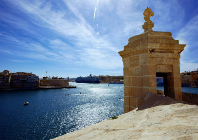 Sébastien Crego malte fort la valette tourelle port mer